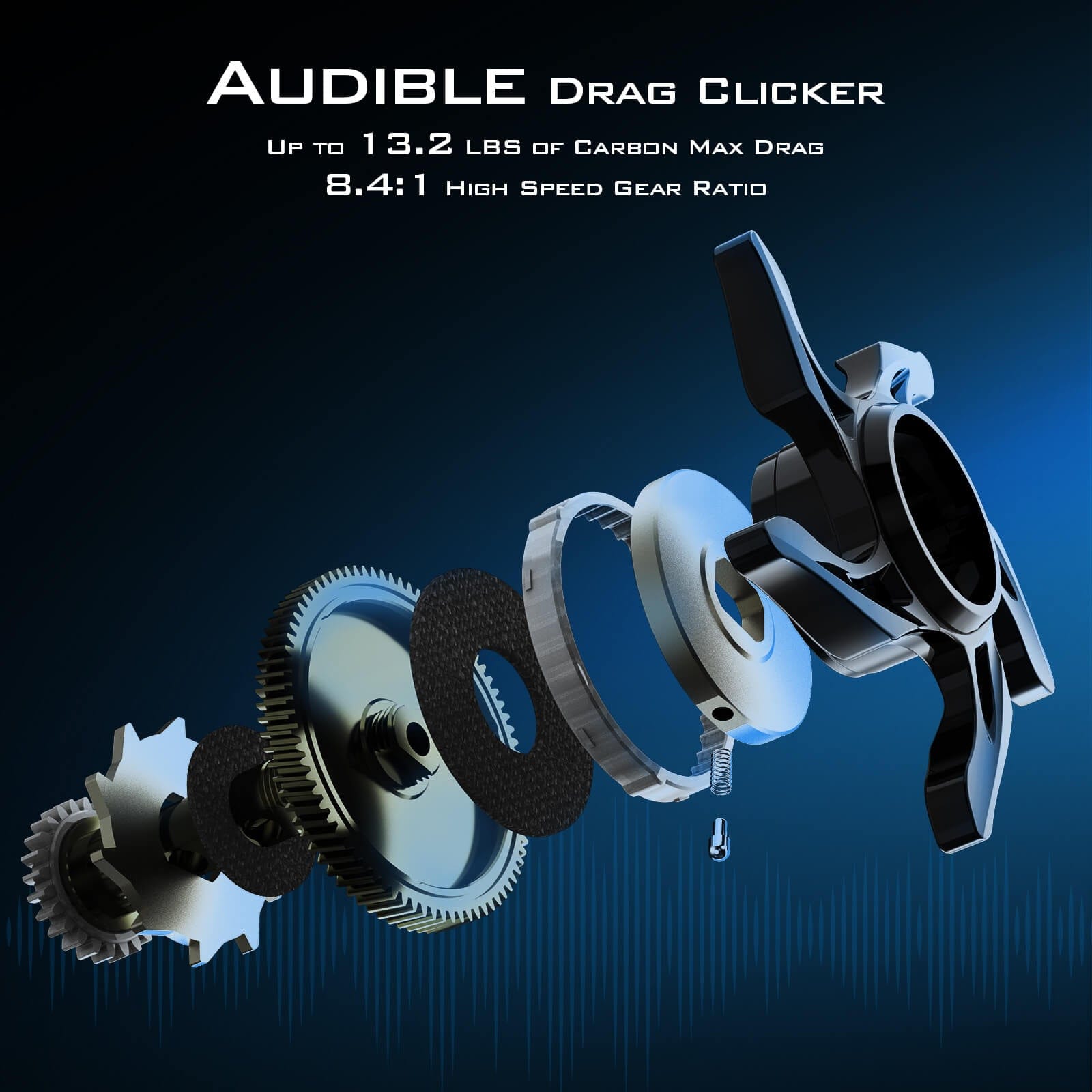 [Pre Sale]KastKing Kestrel Elite Magnesium Frame BFS Finesse Baitcasting Reel