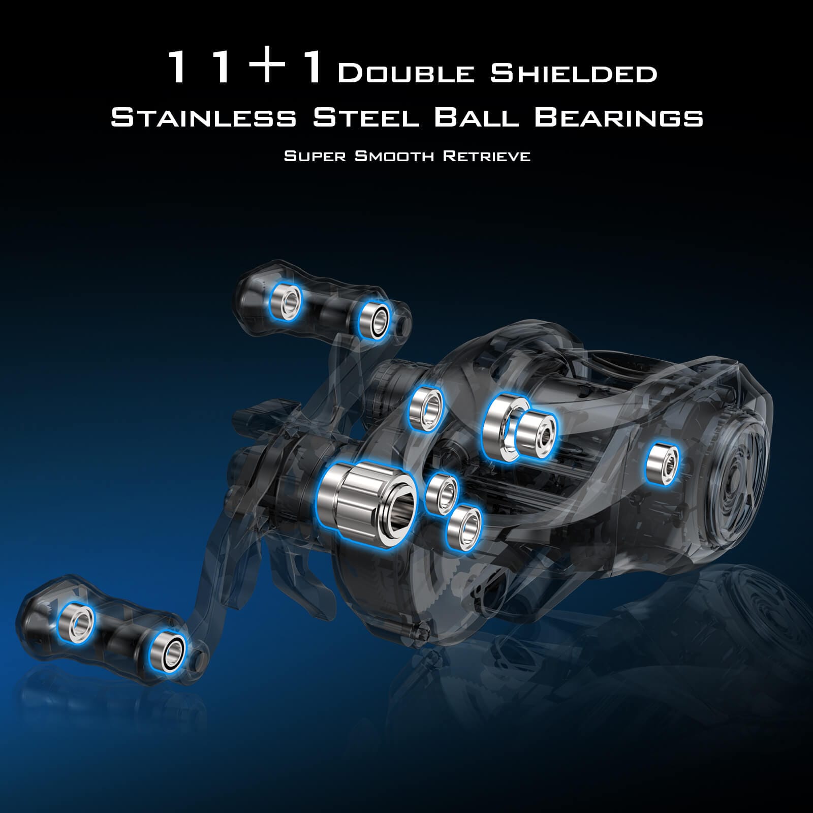 [Pre Sale]KastKing Kestrel Elite BFS（Bait Finesse System）Baitcasting Reels