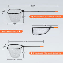 KastKing Brutus Foldable Extendable Fishing Net