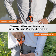 KastKing Patented Radius Line Spooler and Fishing Scissors