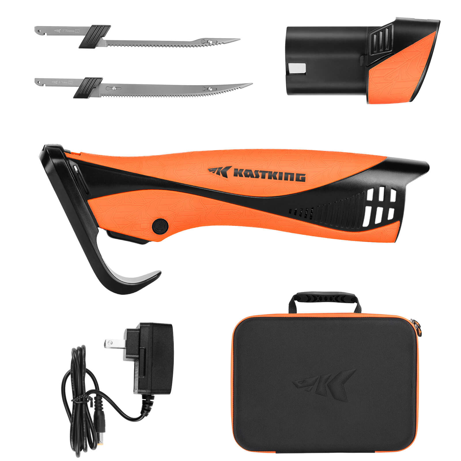 KastKing Speed Demon Pro Lithium-ion Electric Fillet Knife-Angler Pack