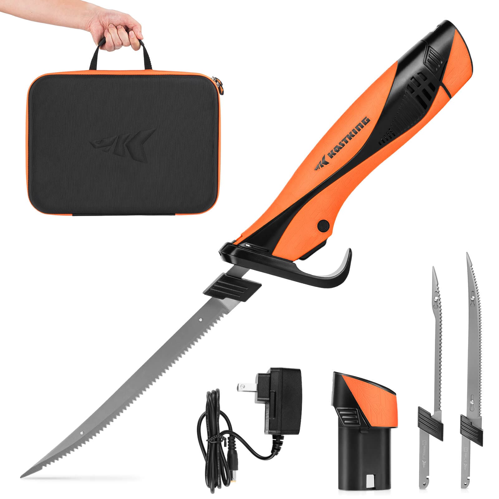 KastKing Speed Demon Pro Lithium-ion Electric Fillet Knife-Angler Pack