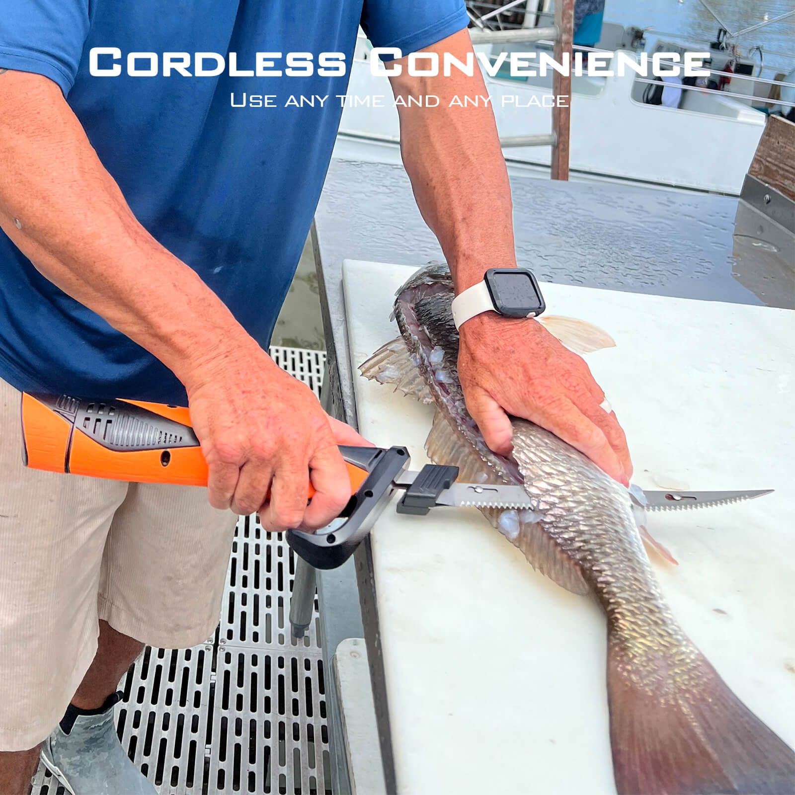 KastKing Speed Demon Pro Lithium-ion Electric Fillet Knife-Angler Pack