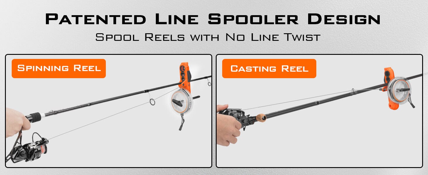 Fishing Line Spooler