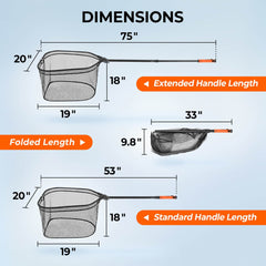 KastKing Brutus Foldable Extendable Fishing Net