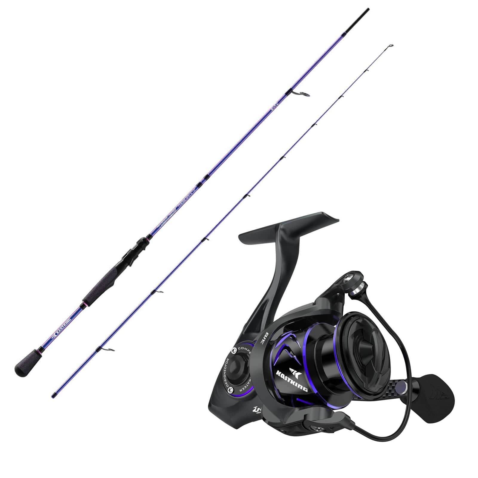 KastKing Royale Legend Pro and Megajaws Elite Spinning Fishing Combo