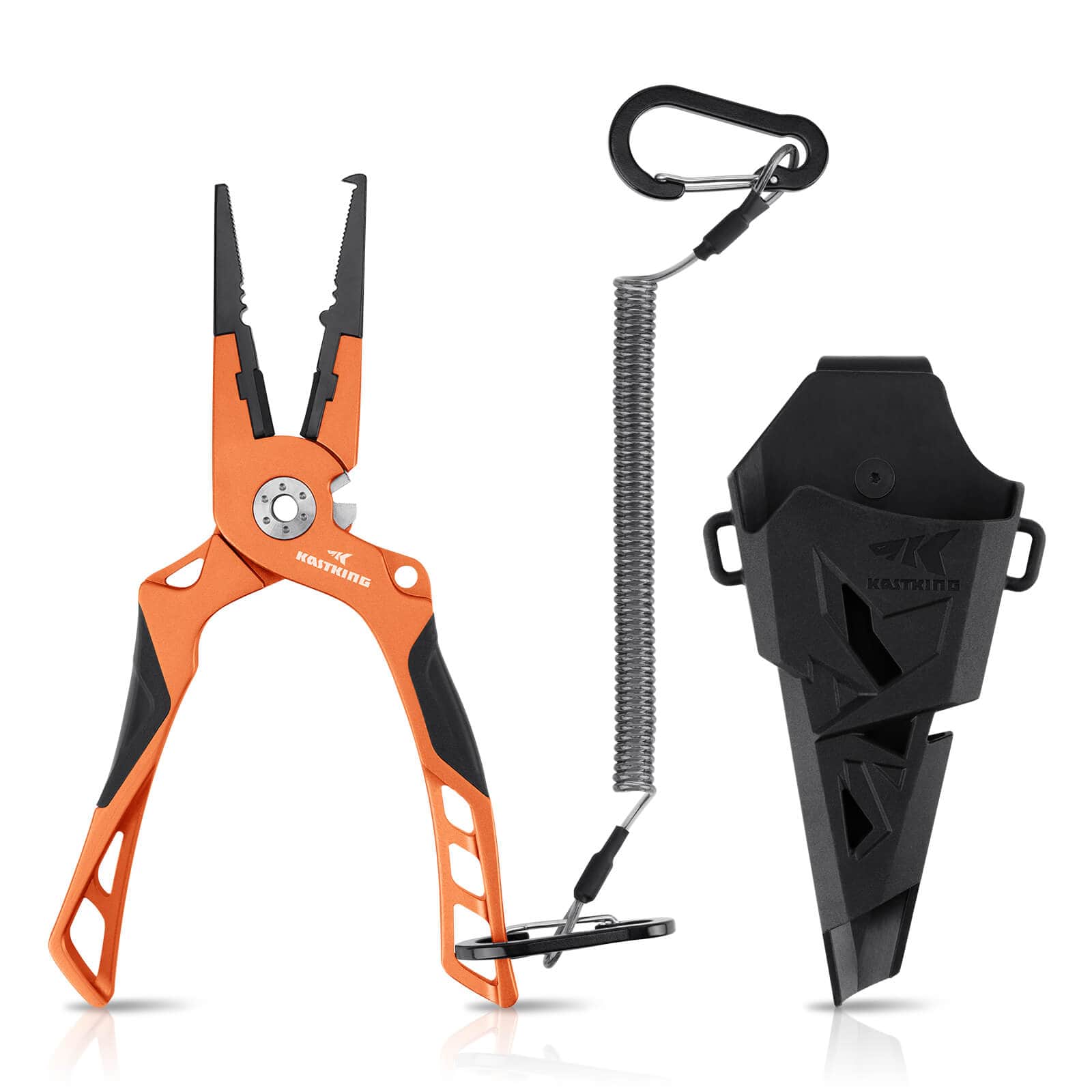 KastKing Gila 7.5-inch Fishing Pliers with Scissor Line Cutters