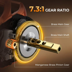 KastKing Lethal Blaze Twin-Tip Baitcaster Rod and Reel Combo