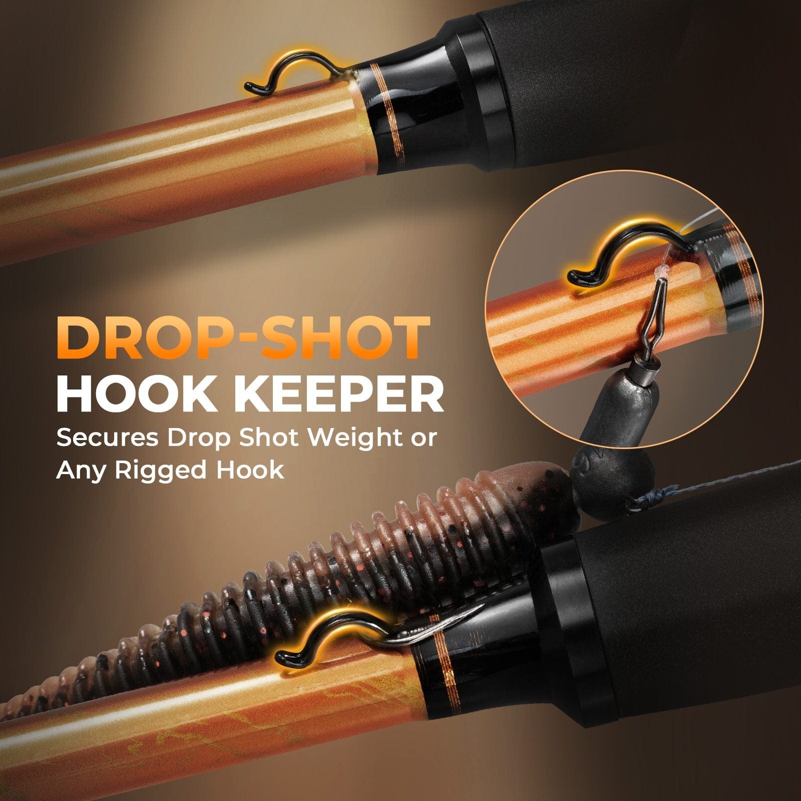 KastKing Lethal Blaze Twin-Tip Spinning Fishing Rod and Reel Combo