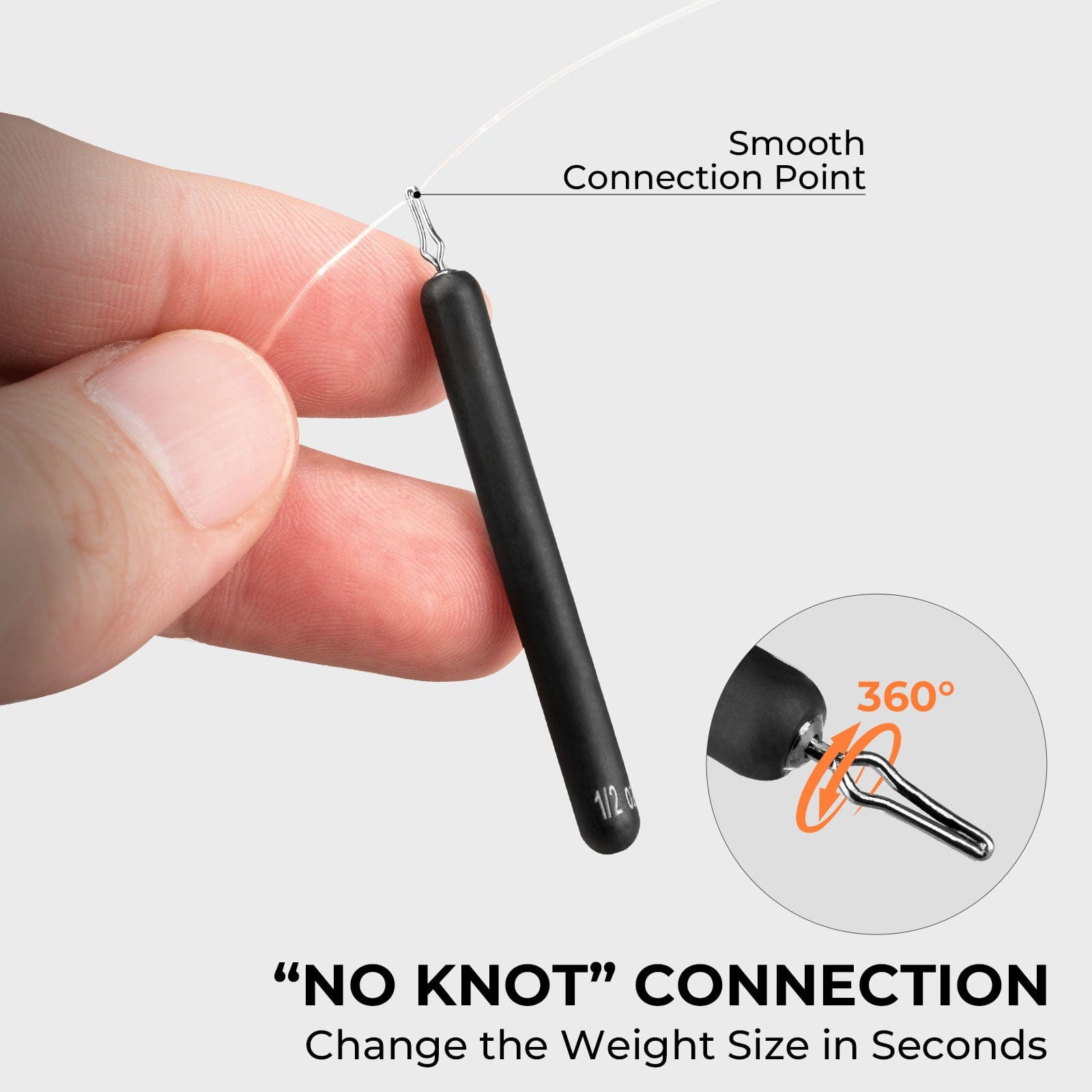 MadBite Tungsten Drop Shot Cylinder Weights