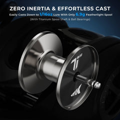 KastKing Mg-Ti Elite Baitcasting Reel