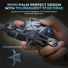 KastKing Mg-Ti Elite Baitcasting Reel