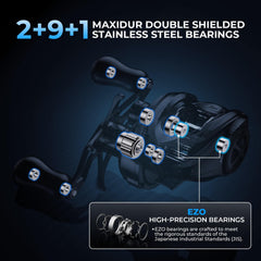 KastKing Mg-Ti Elite Baitcasting Reel