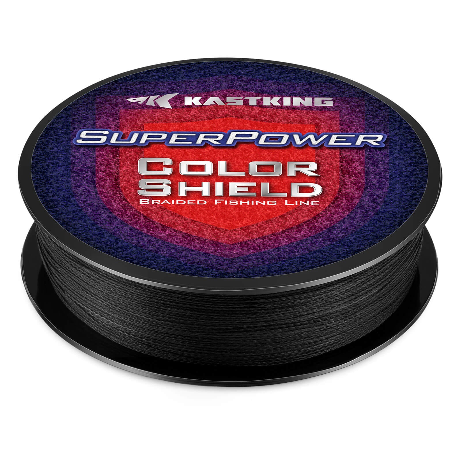 KastKing SuperPower ColorShield Braided Fishing line - 300YDS