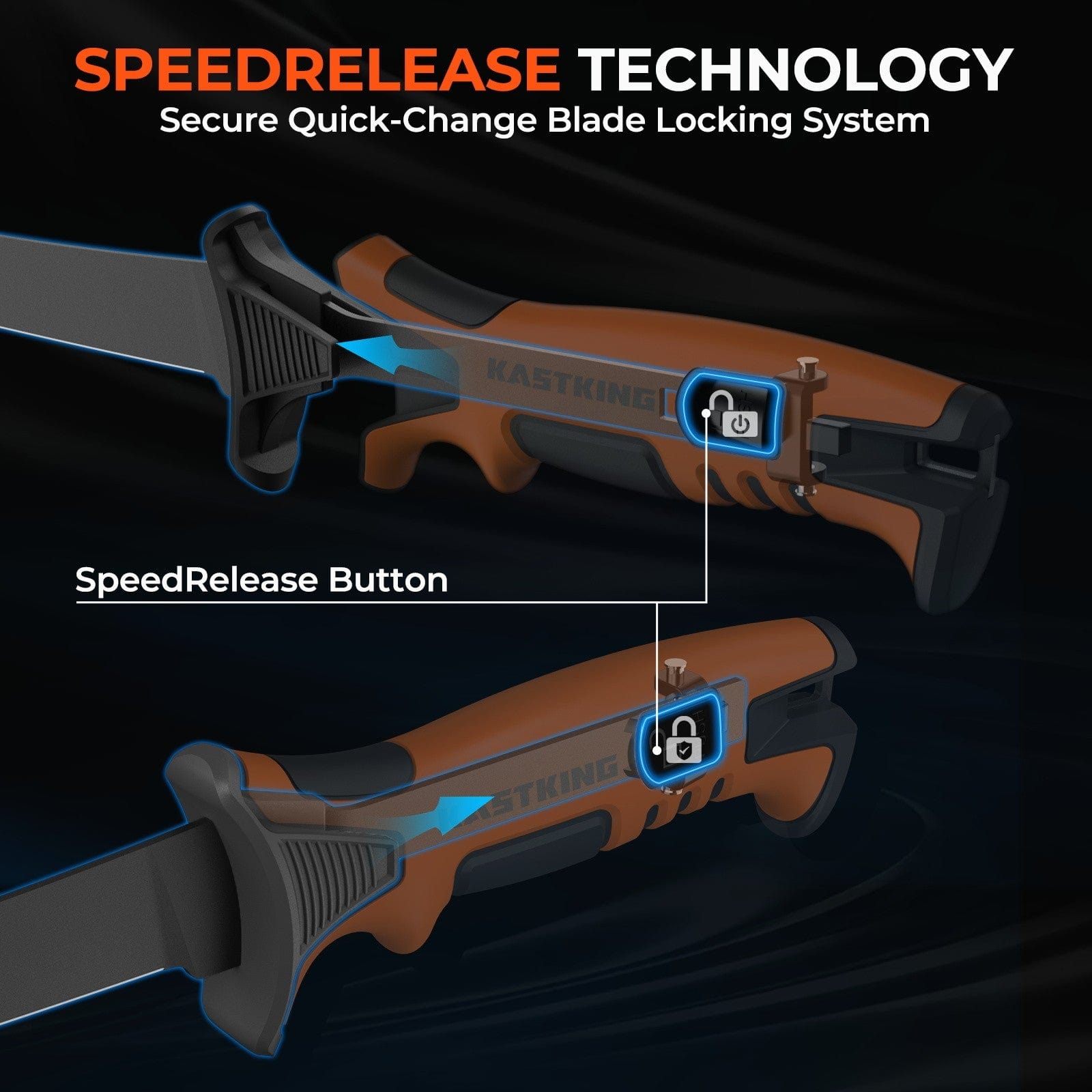 KastKing Interchangeable Fillet Knife Kit