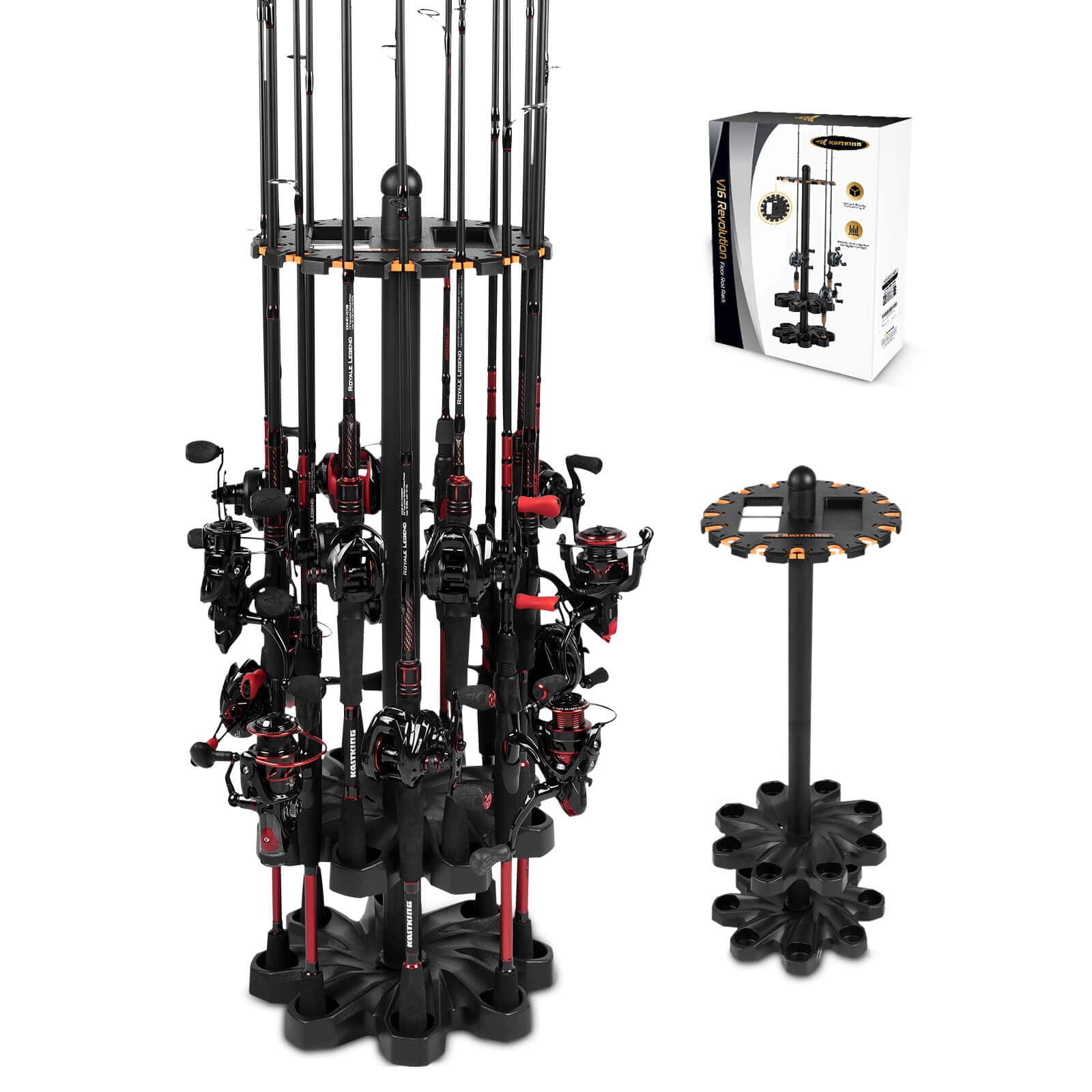 KastKing V16 Revolution Floor Rod Rack